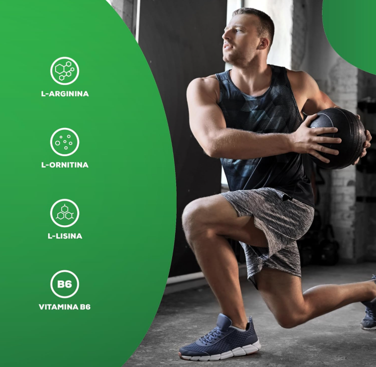 BioTechUSA GH | Regulador hormonal | Con aminoácidos y vitamina B6 | Aumenta la hormona del crecimiento | Desarrolla músculo | Reduce grasa | 120 cápsulas