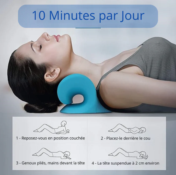 مخدة استرخاء للرقبة والكتف الحل الأقوى لاستعادة راحة رقبتك في دقائق!